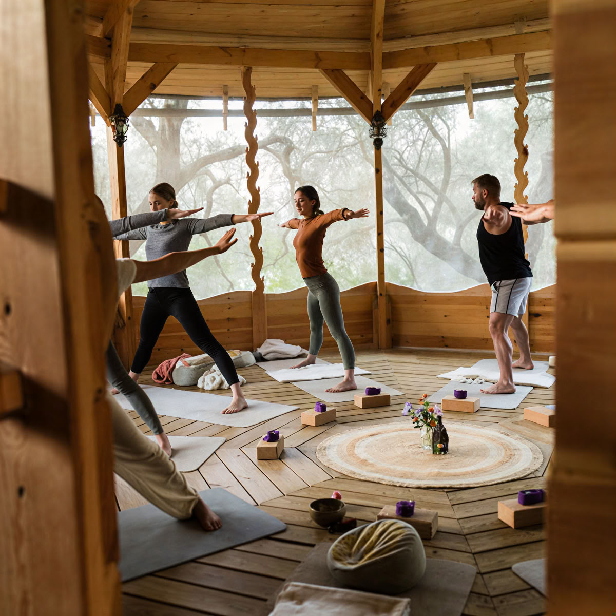 Yoga-retreat med själ, konst och flöde