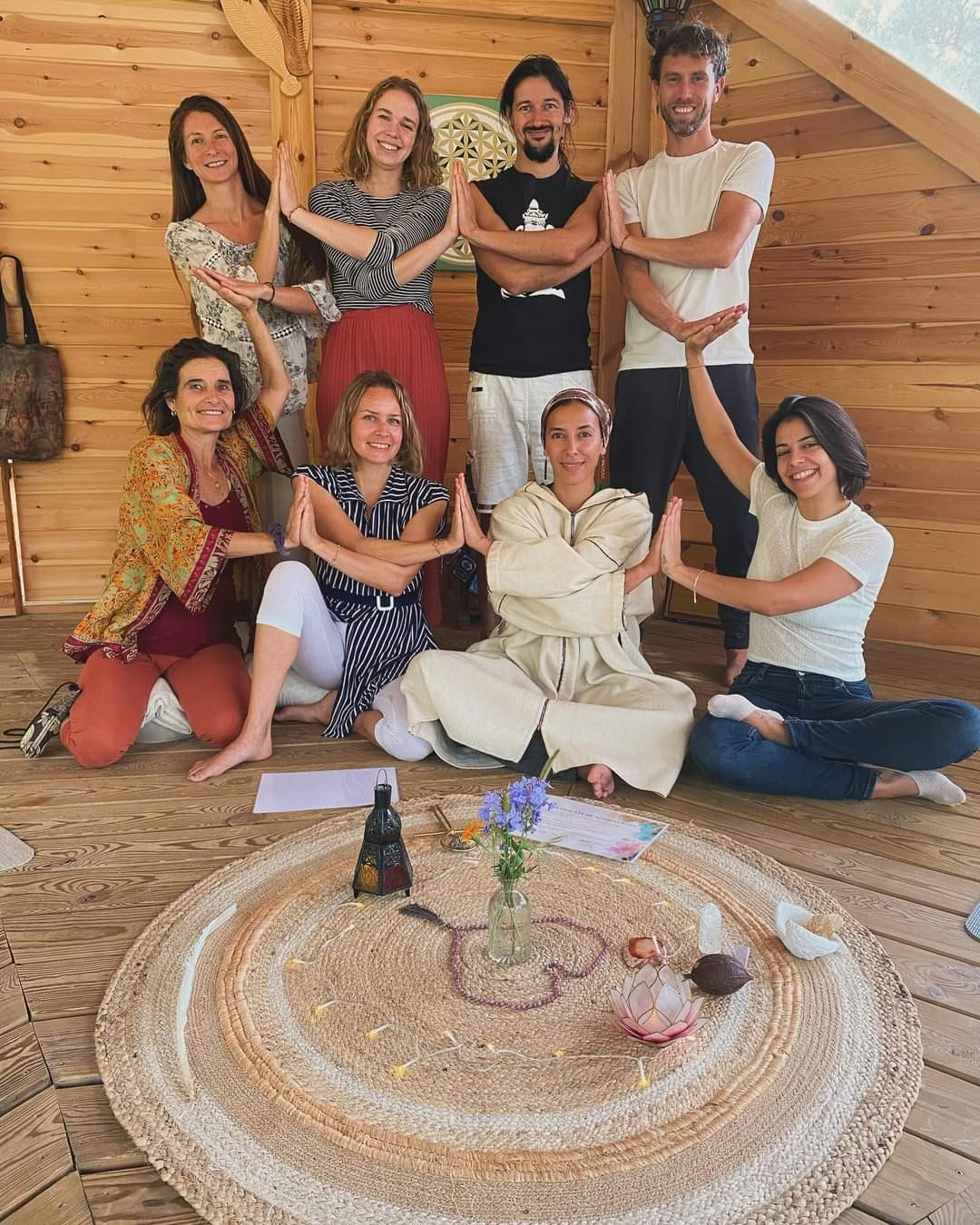 Yoga- och meditationsretreat tillbaka till källan