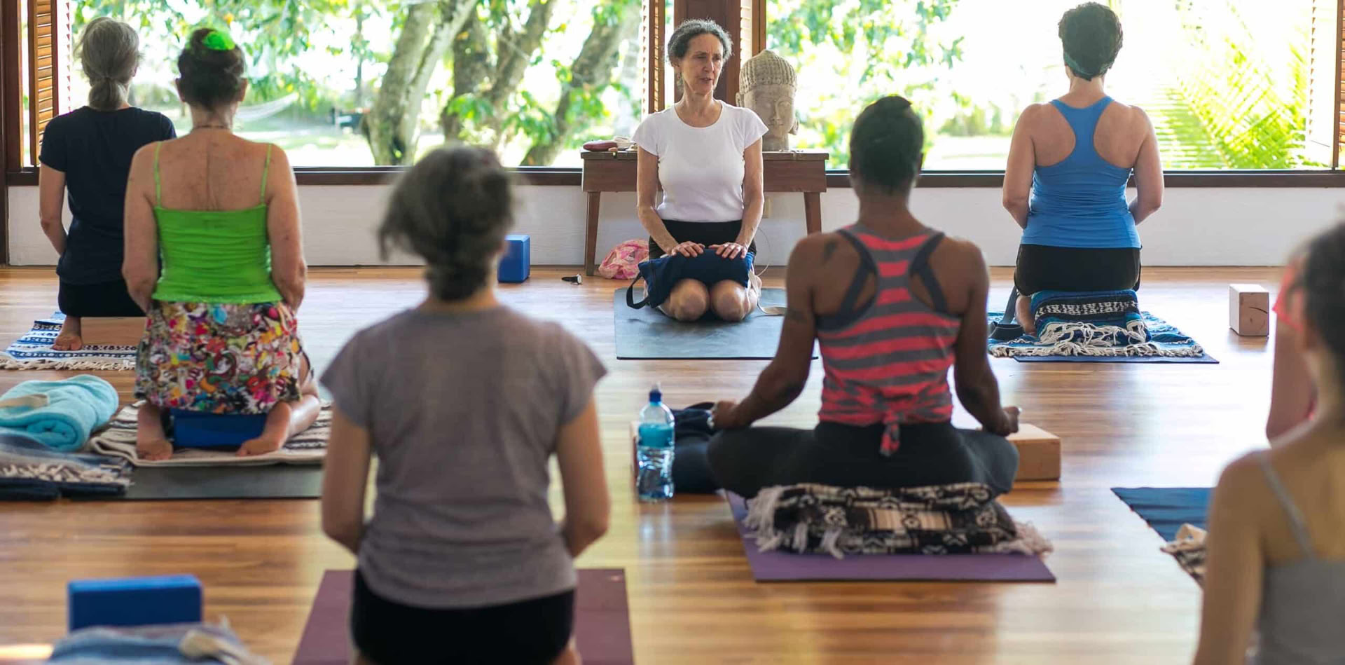 Iyengar-yogaretreat med Genny Kapuler