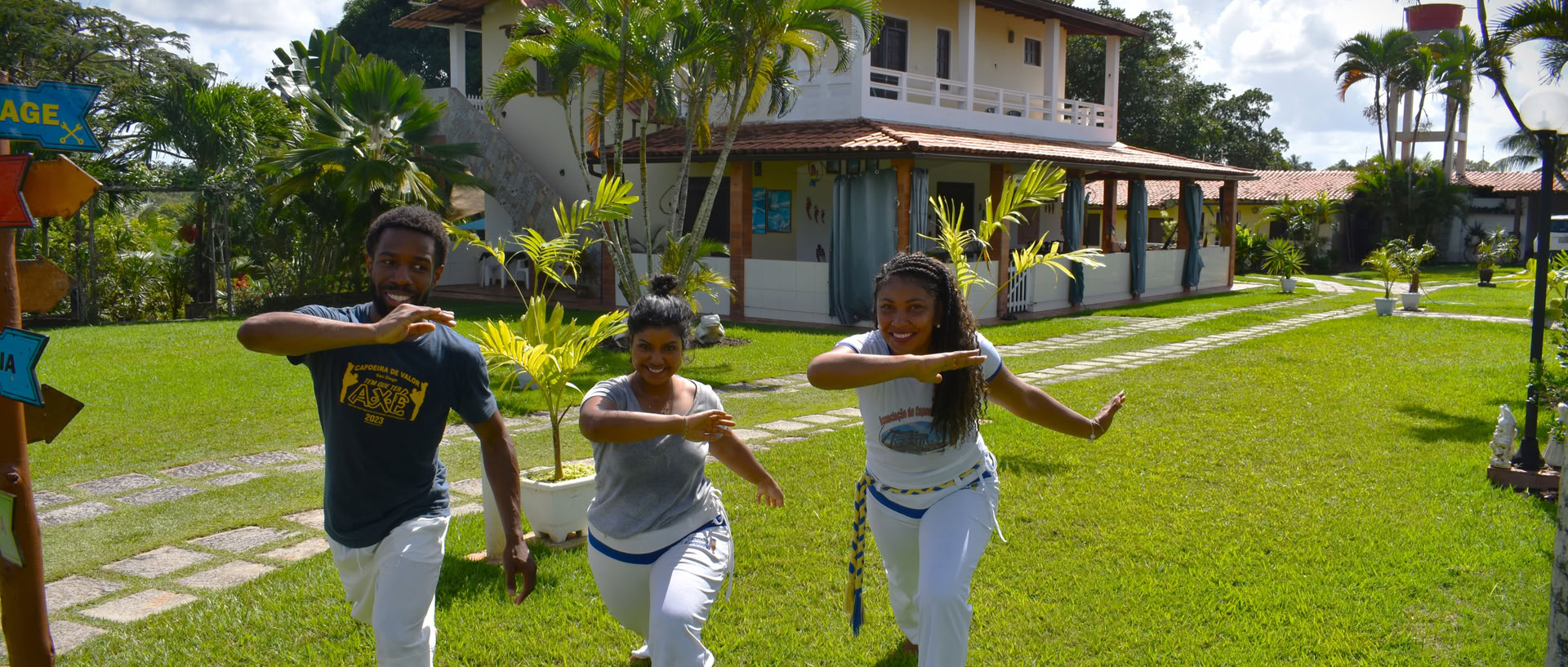Capoeira-läger i Brasilien