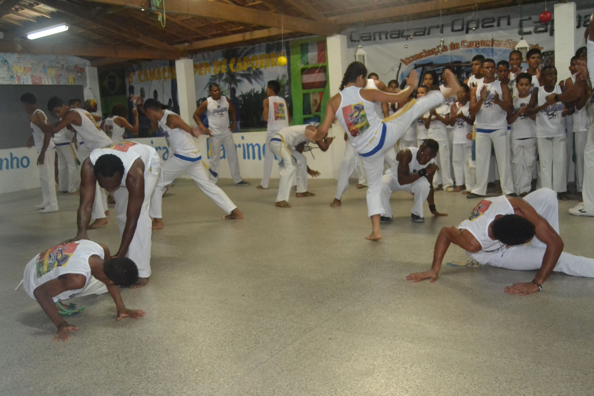 Capoeira-läger i Brasilien