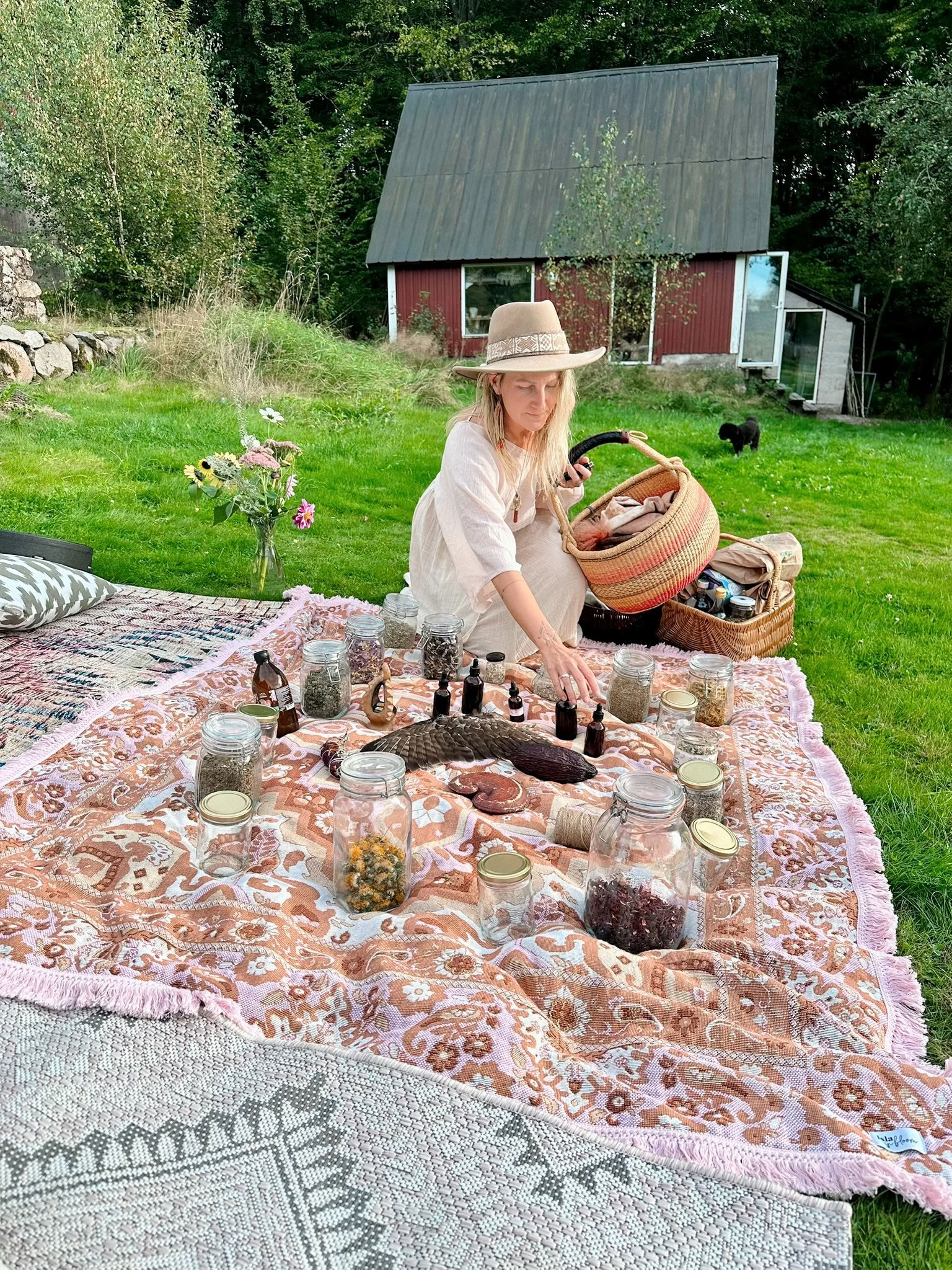 Ceremoniell andningsövningskurs - The Wild Meadow, Skåne (på svenska)