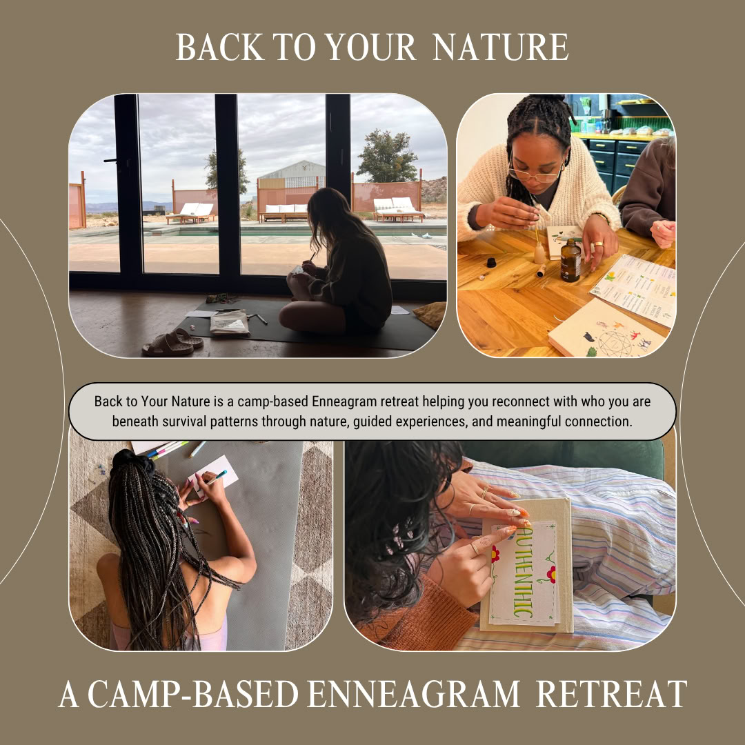 Tillbaka till din natur: en lägerbaserad Enneagram TLC-retreat — Camp Ocean Pines