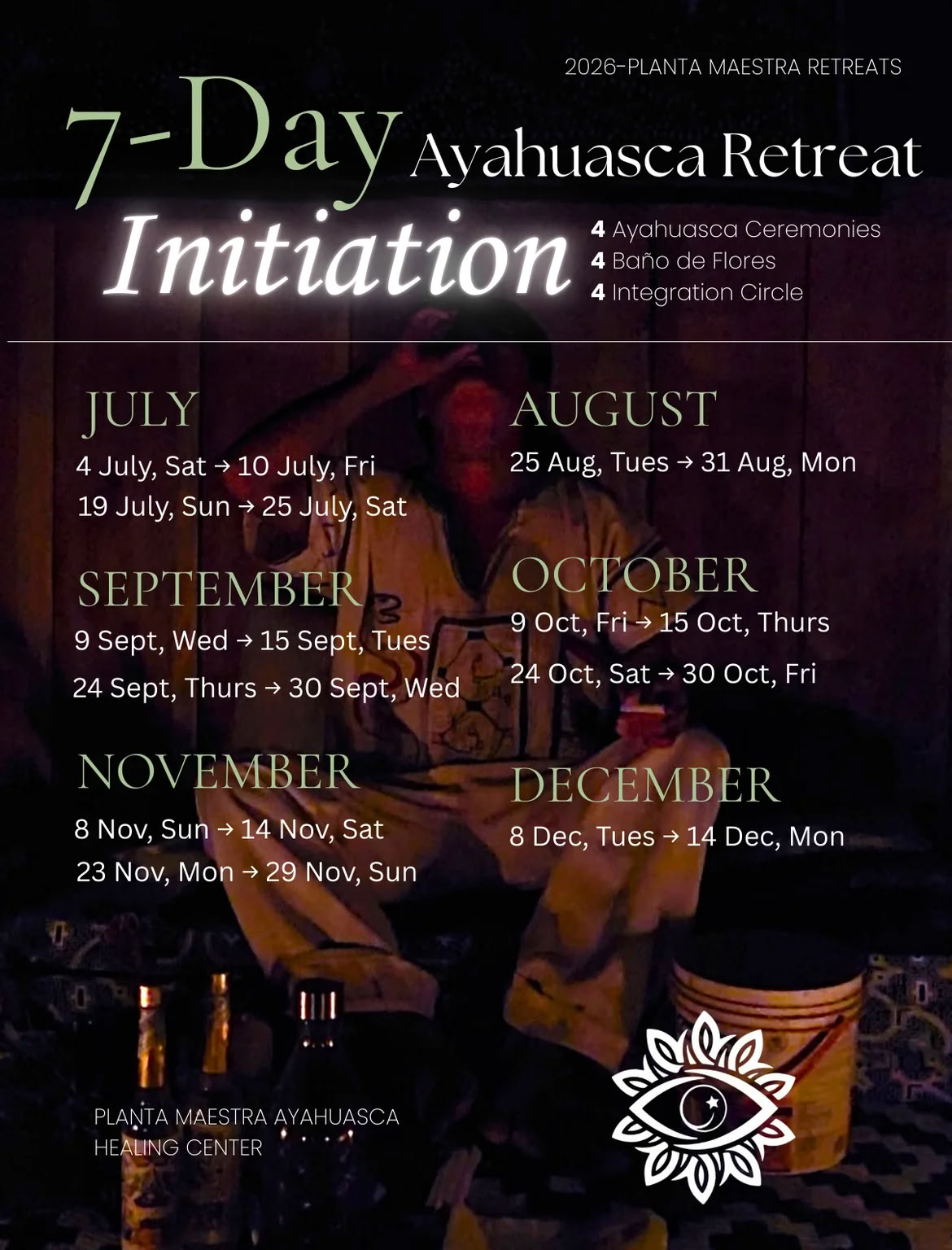 7-dagars ayahuascainitiation