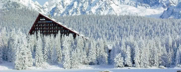 Julmarknader och vinterland i Slovakien