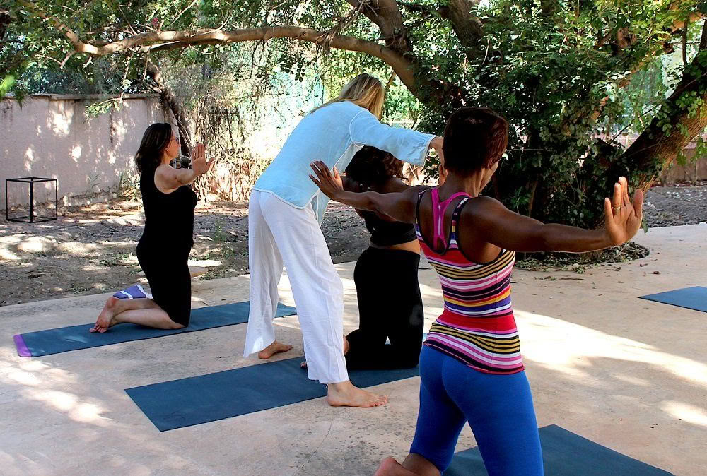 Privat yoga i Marrakech