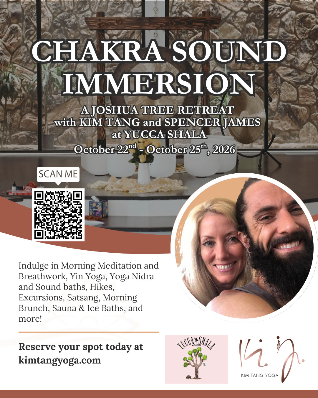 Chakra-ljudfördjupning: en retreat i Joshua Tree med Kim Tang och Spencer Larson — YUCCA SHALA