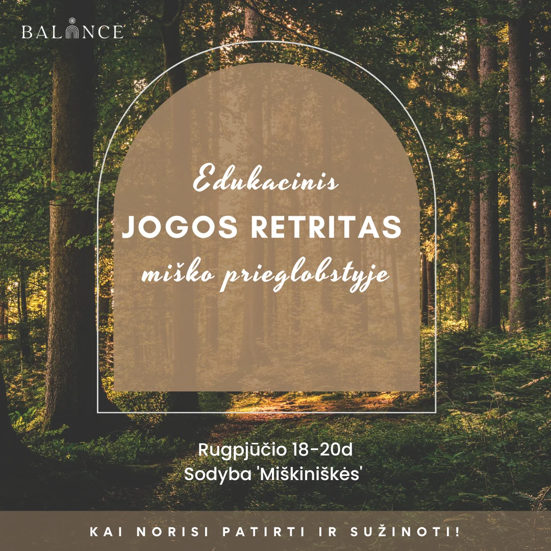 Yoga- och musikterapidagläger för barn – 07.10–07.14 (Kotryna och Birutė)