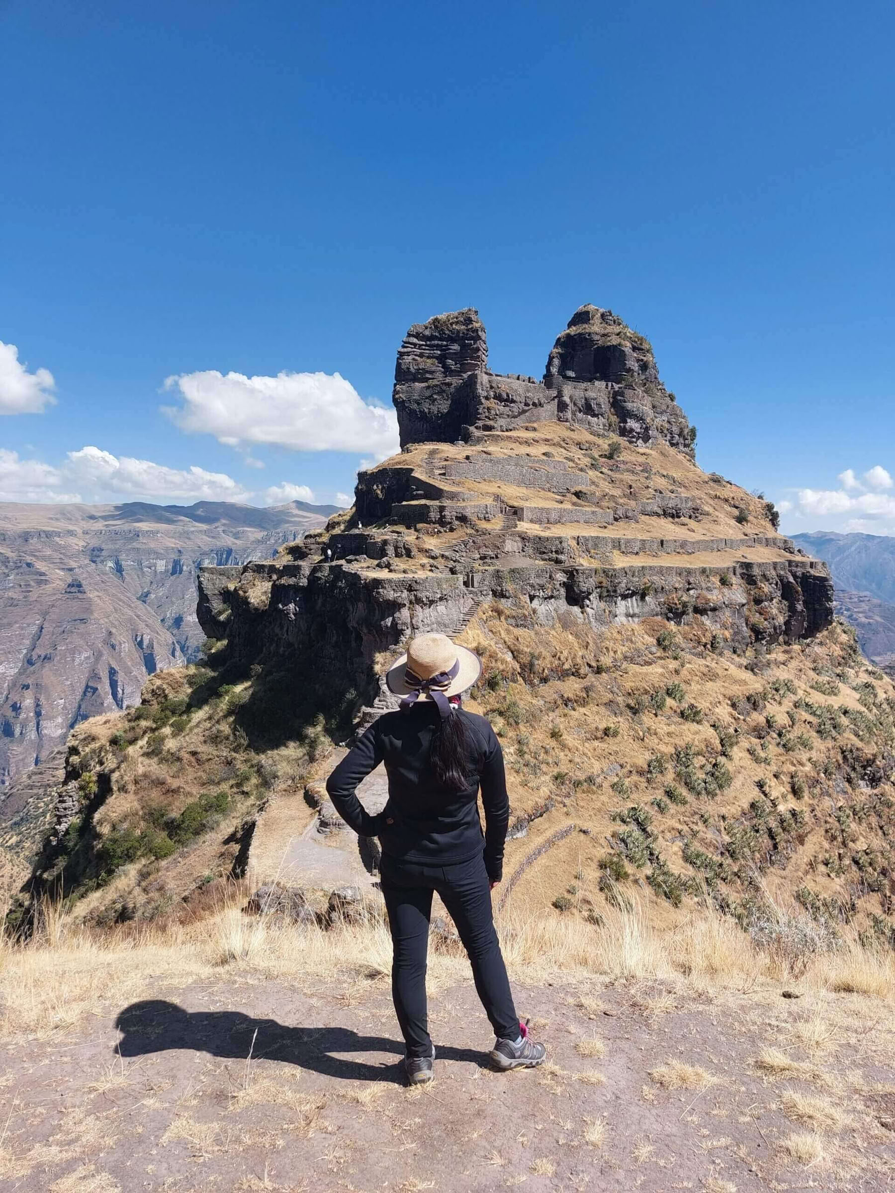 Trekking till Waqrapukaras forntida ruiner (heldag)