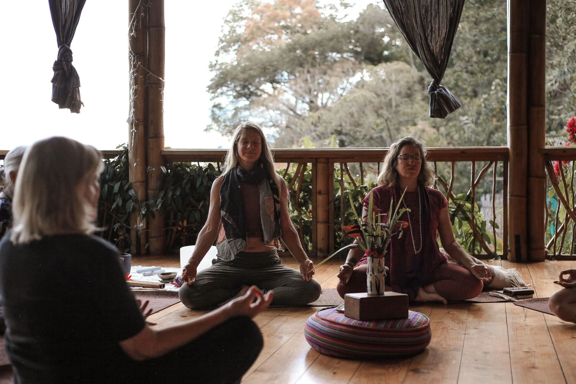 Jordens hjärta: yoga- och naturretreat