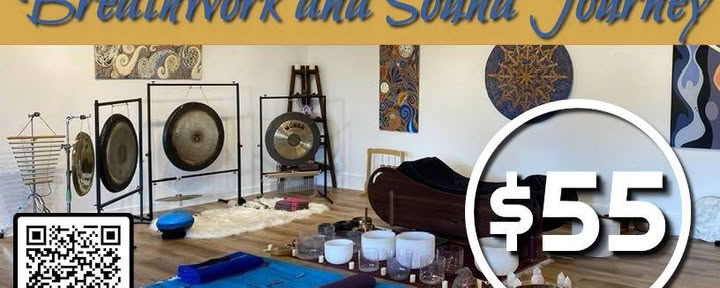 Andningsövningar och ljudhealing – pågående