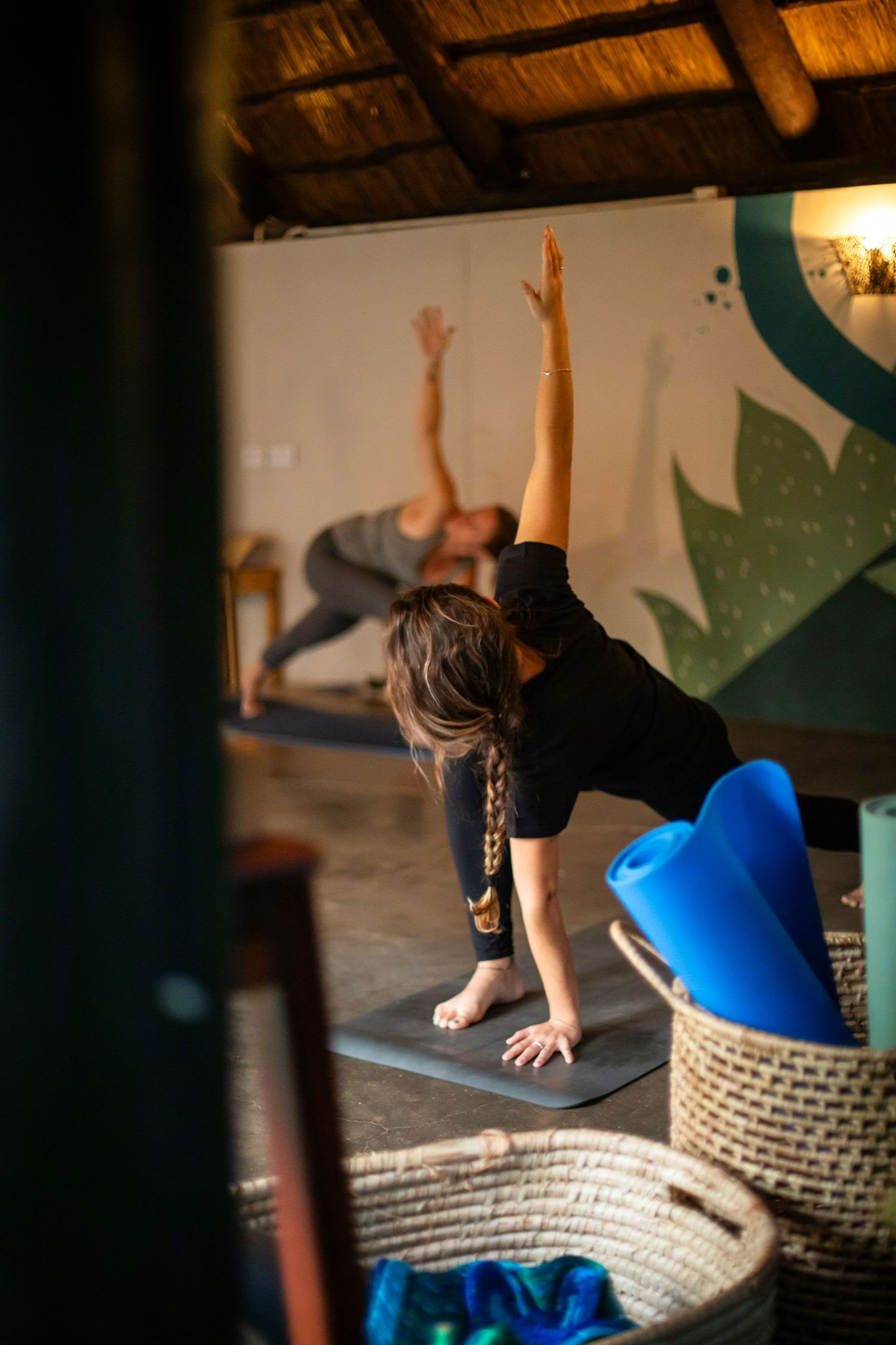 Yoga med elefanter