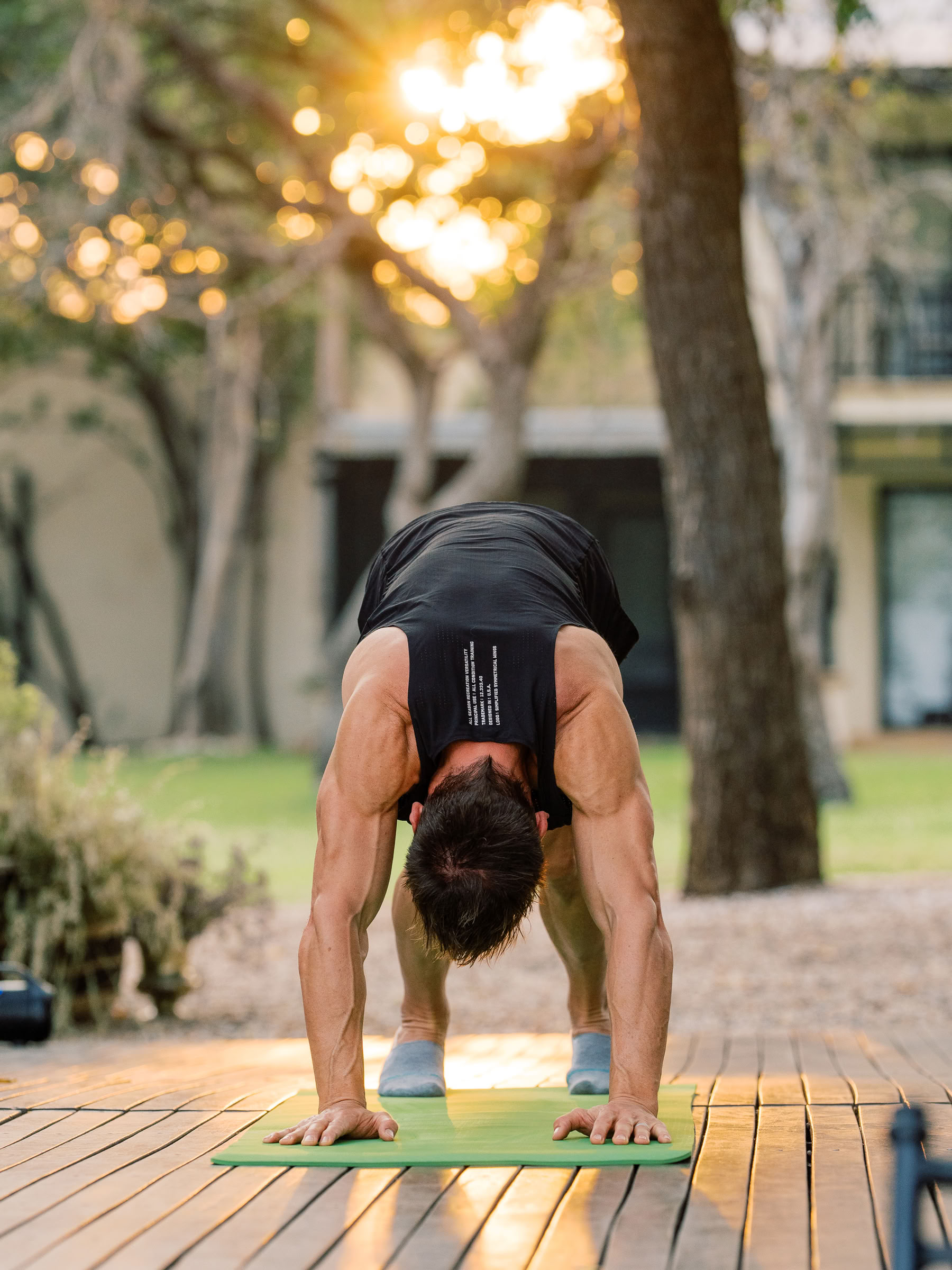 Yoga med elefanter