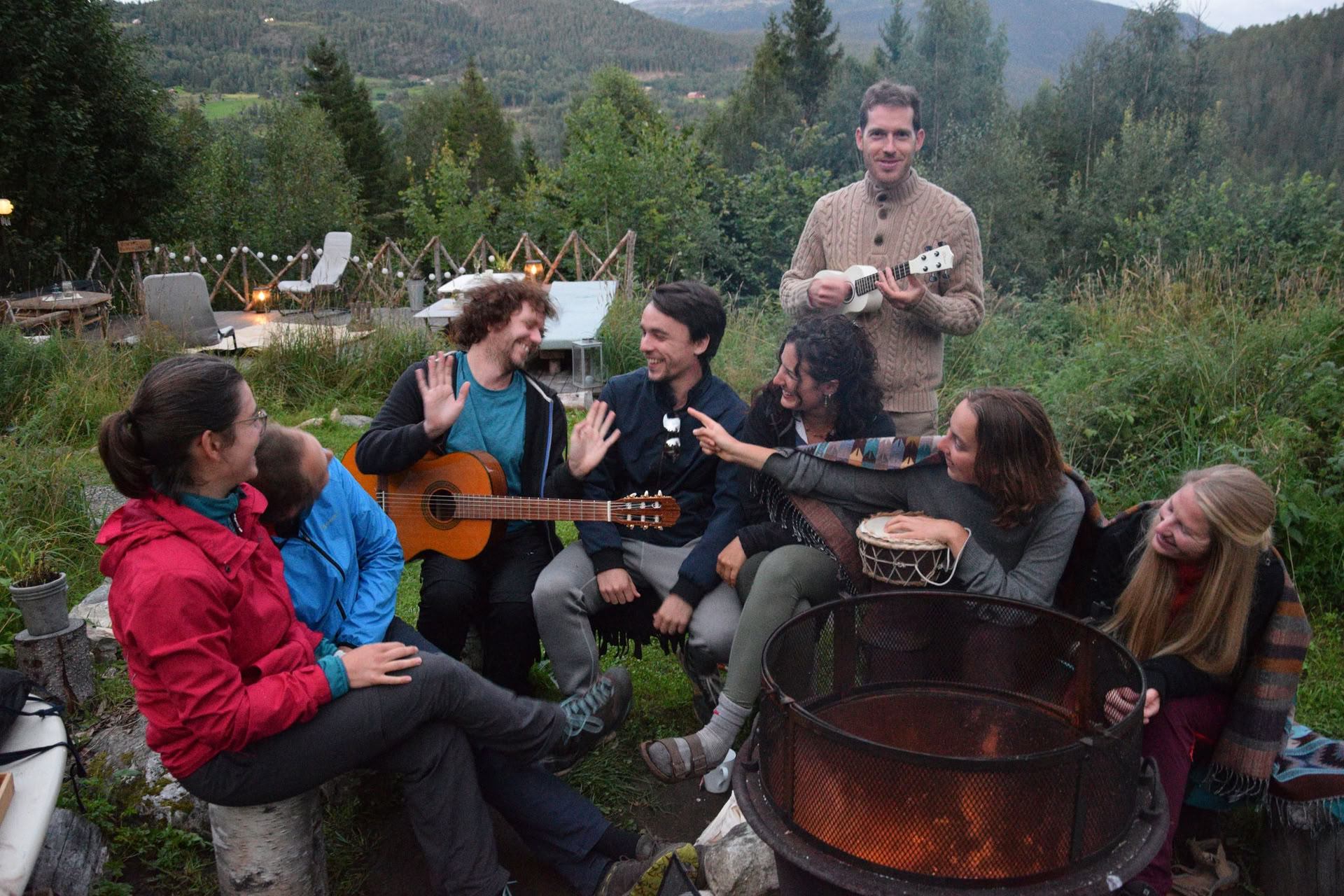 Koppla bort, slappna av och fördjupa dig i naturen yogaretreat
