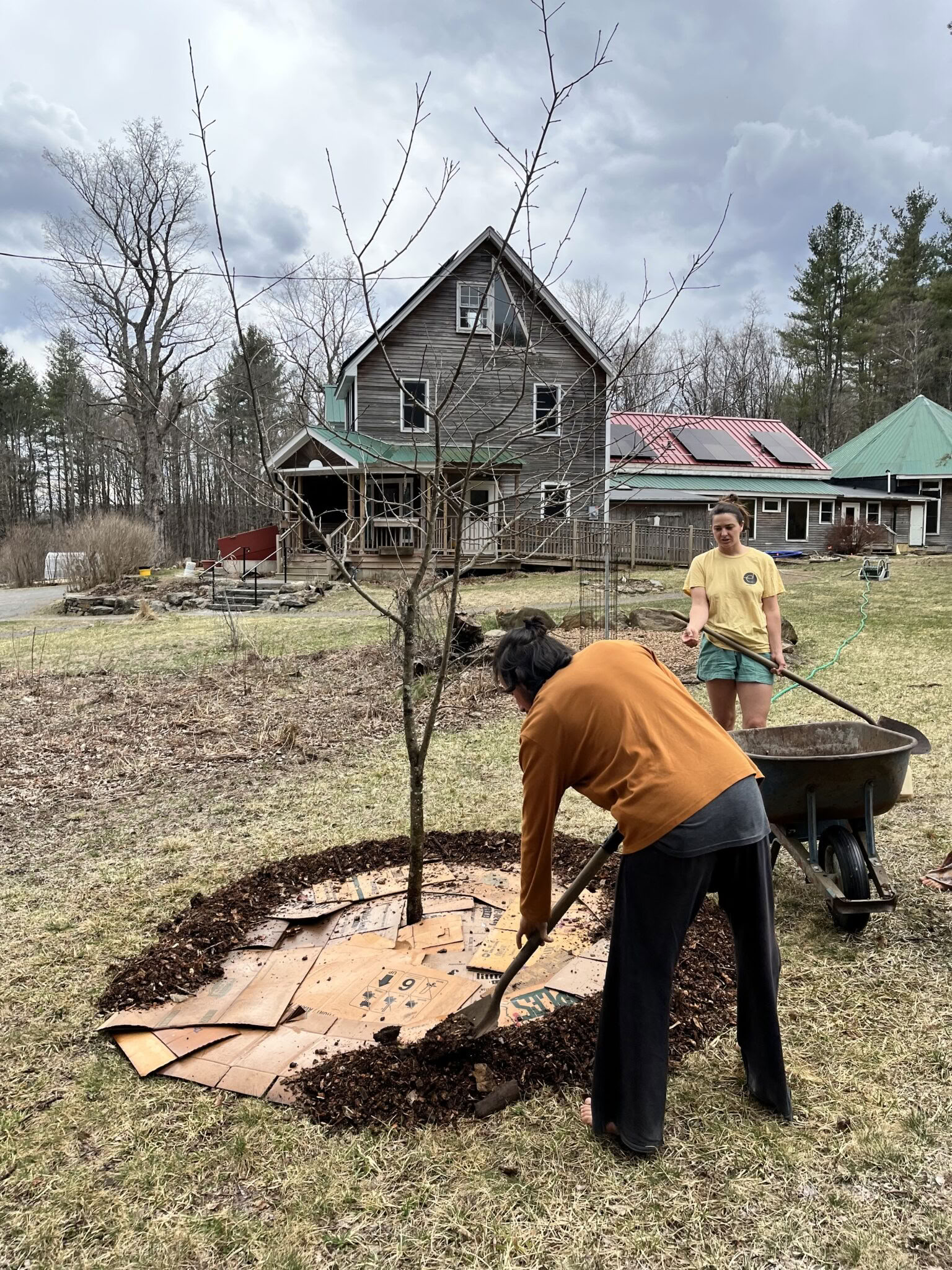 Earthdance Garden Andra söndagens gemensamma arbetsdag