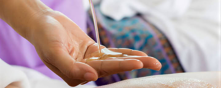Indisk huvudmassage / ryggmassage