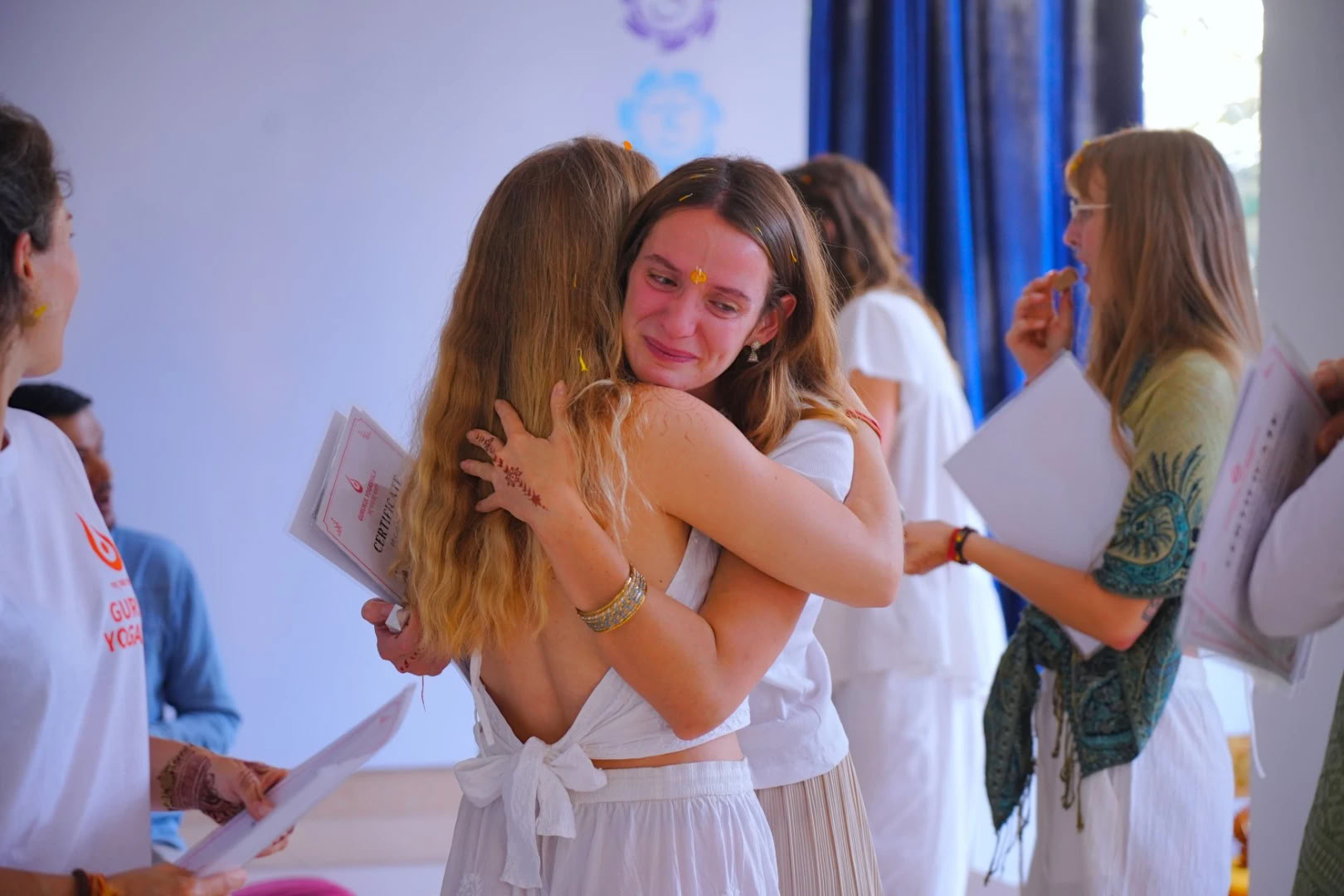 Gravid- och postnatal yogalärarutbildning i Rishikesh, Indien