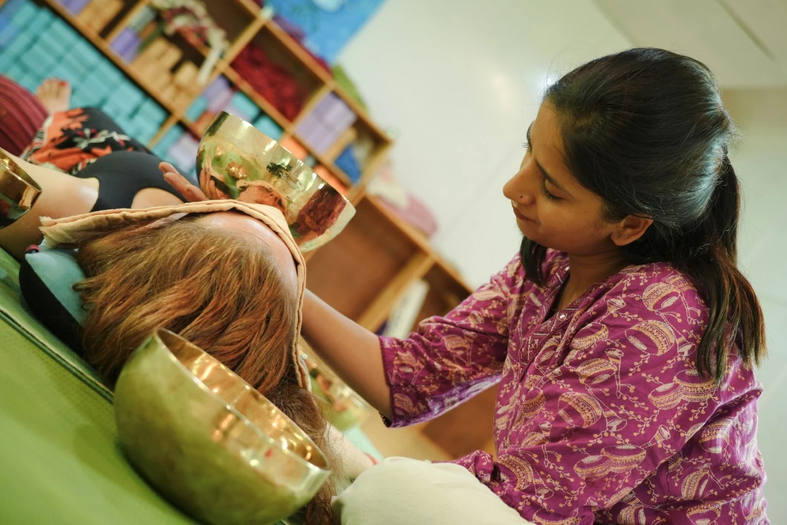 Ljudhelande yogalärarutbildning i Rishikesh