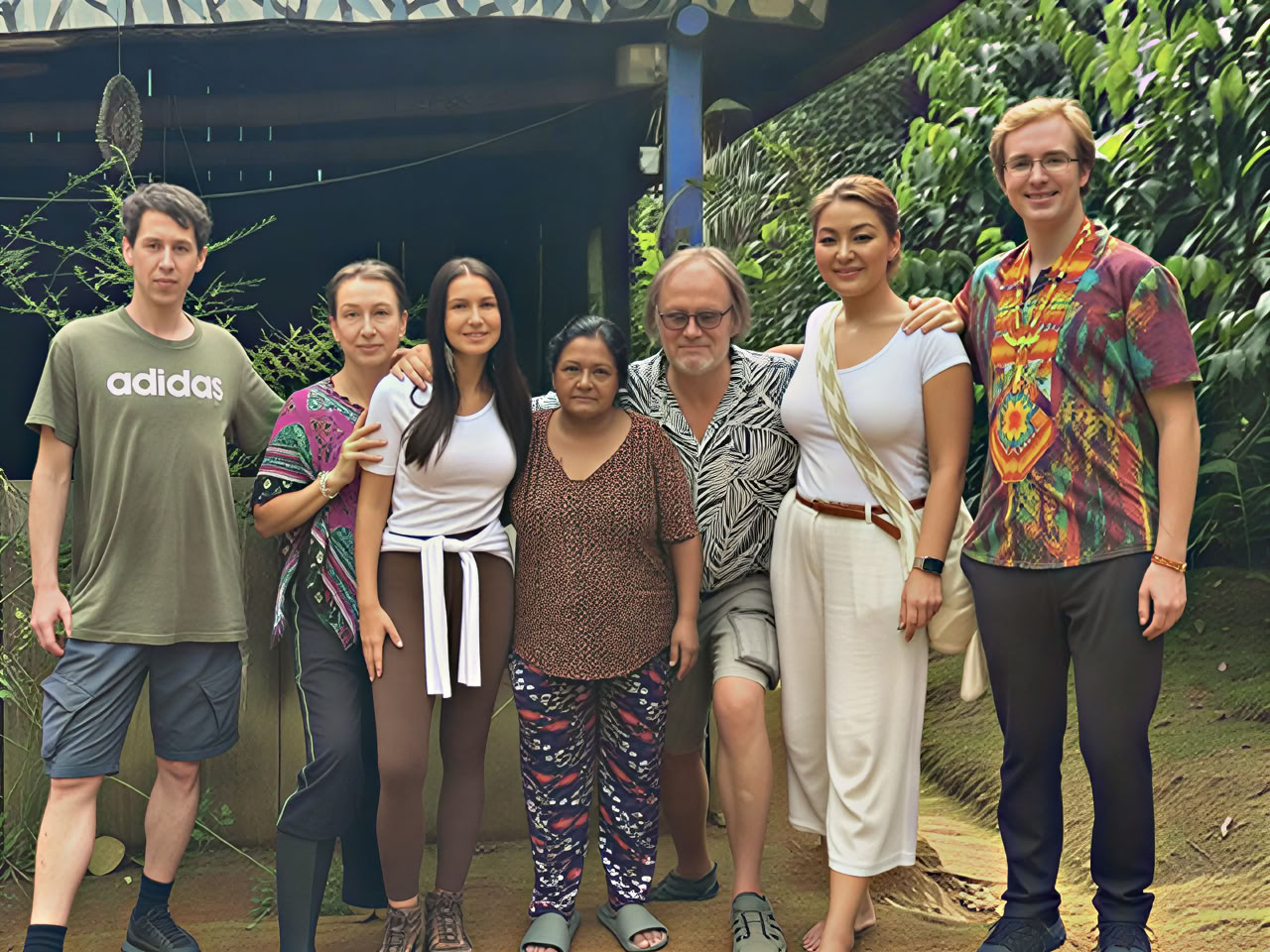 Jungelresa med ayahuasca