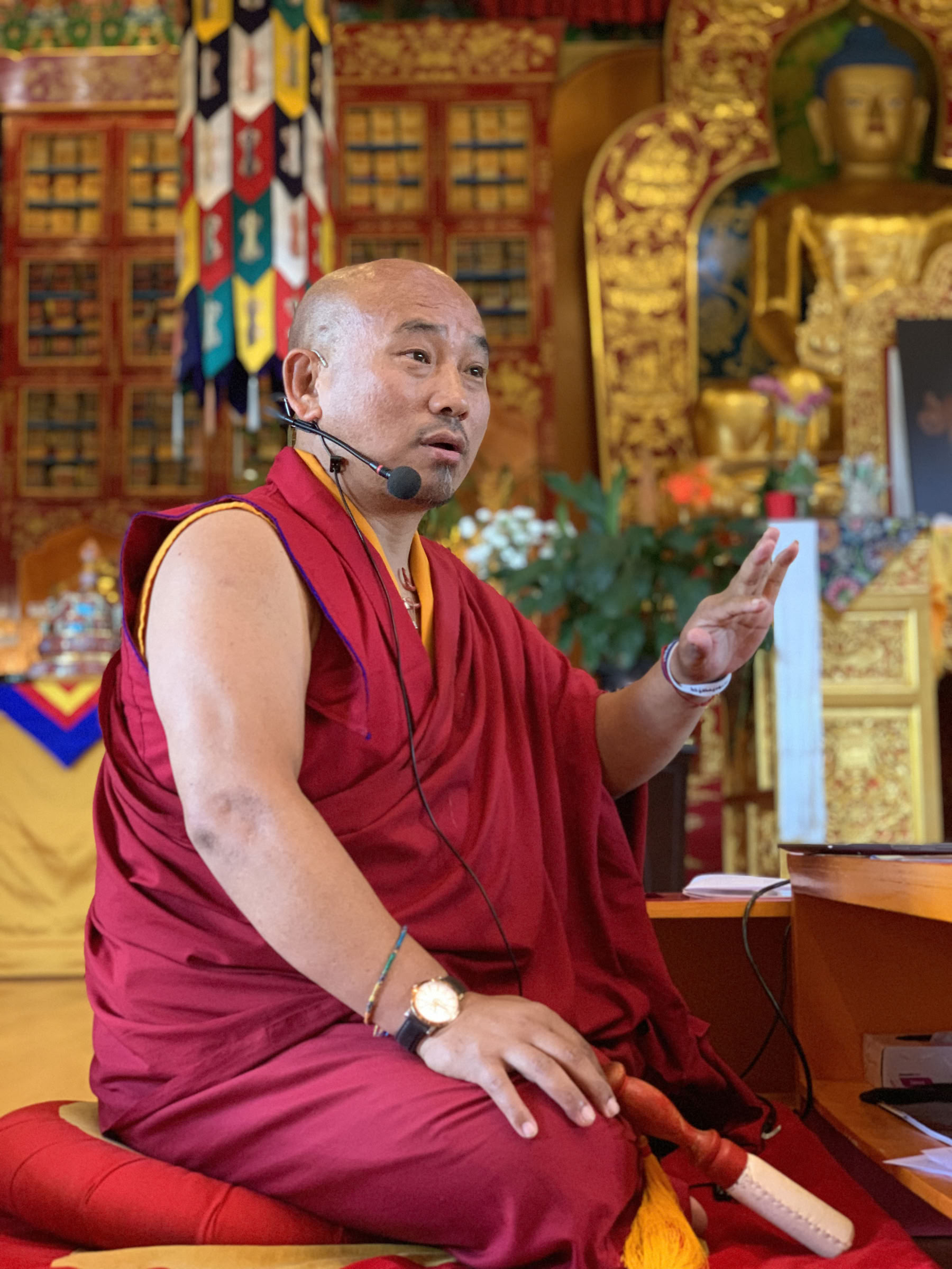 Shamatha-mindfulnessövning inom Mahāmudratraditionen med Khenpo Karma Tenkyong