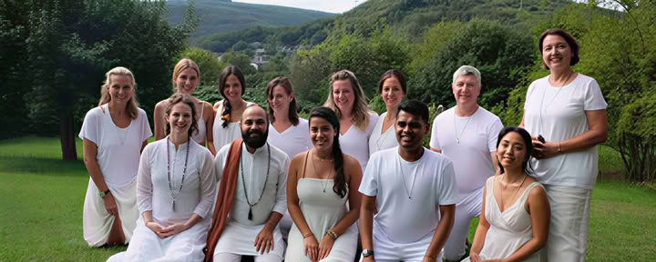 50 timmars pranayama-utbildning i Tyskland
