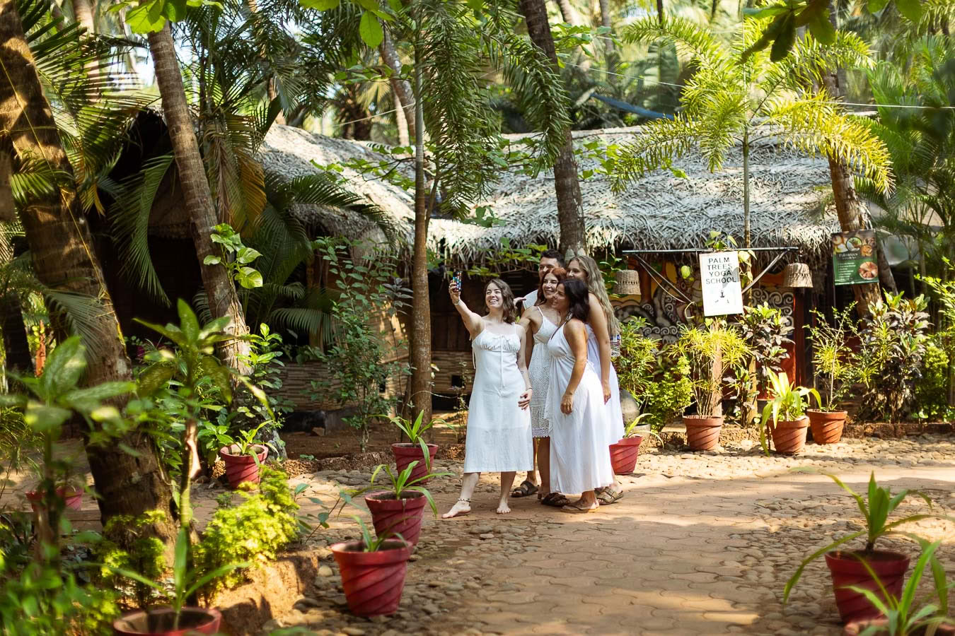 200-timmars yogalärarutbildning i Goa, Indien