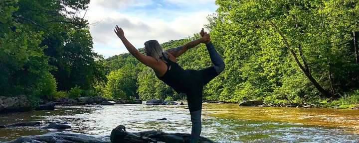 Fred vid Potomac; yoga- och ljudretreat