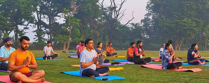 10 dagars andnings- och pranayama-retreat i Rishikesh, Indien