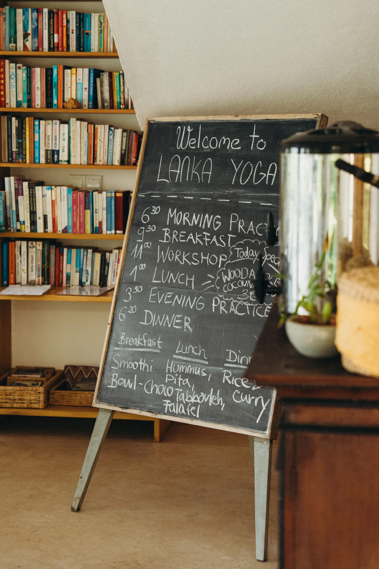 Återställande yogaretreat på Sri Lanka