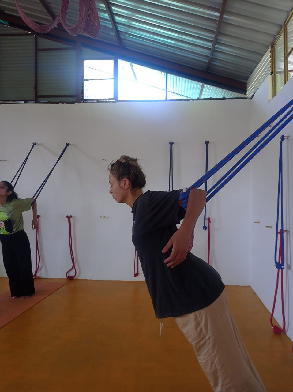 Yogaklass för drop-in