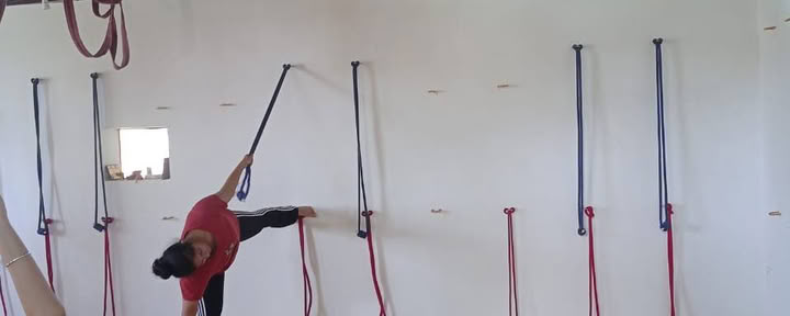 Yogaklass för drop-in