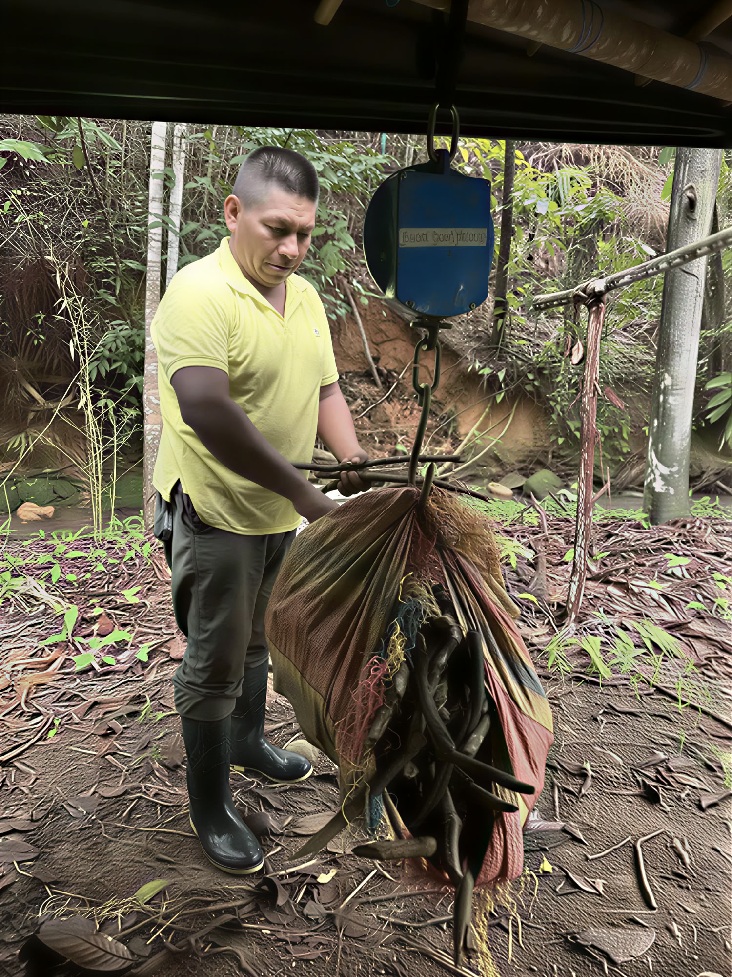 Ayahuasca-retreat med medicinmakaren Taita Miguel