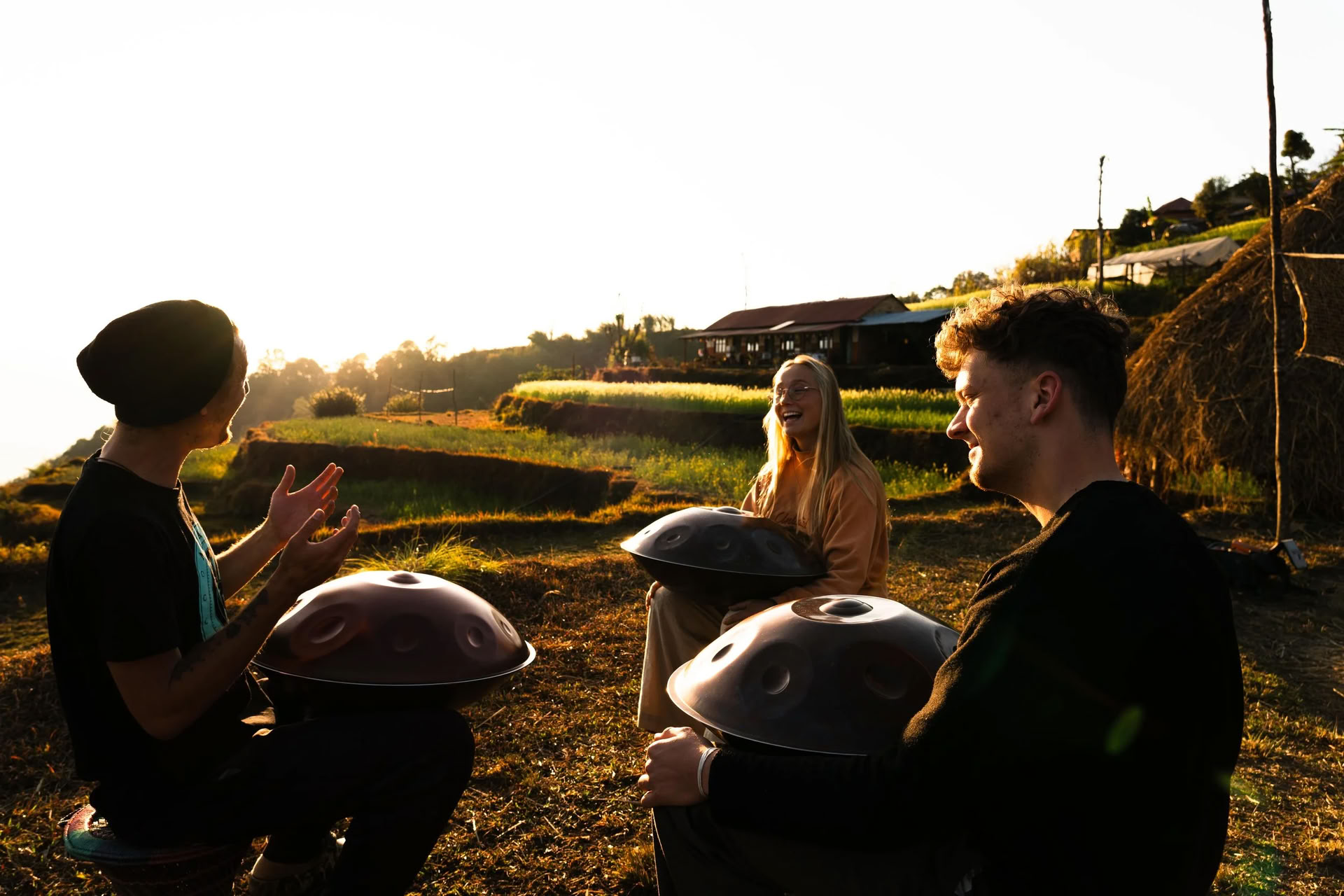 Retreat för att lära sig handpan