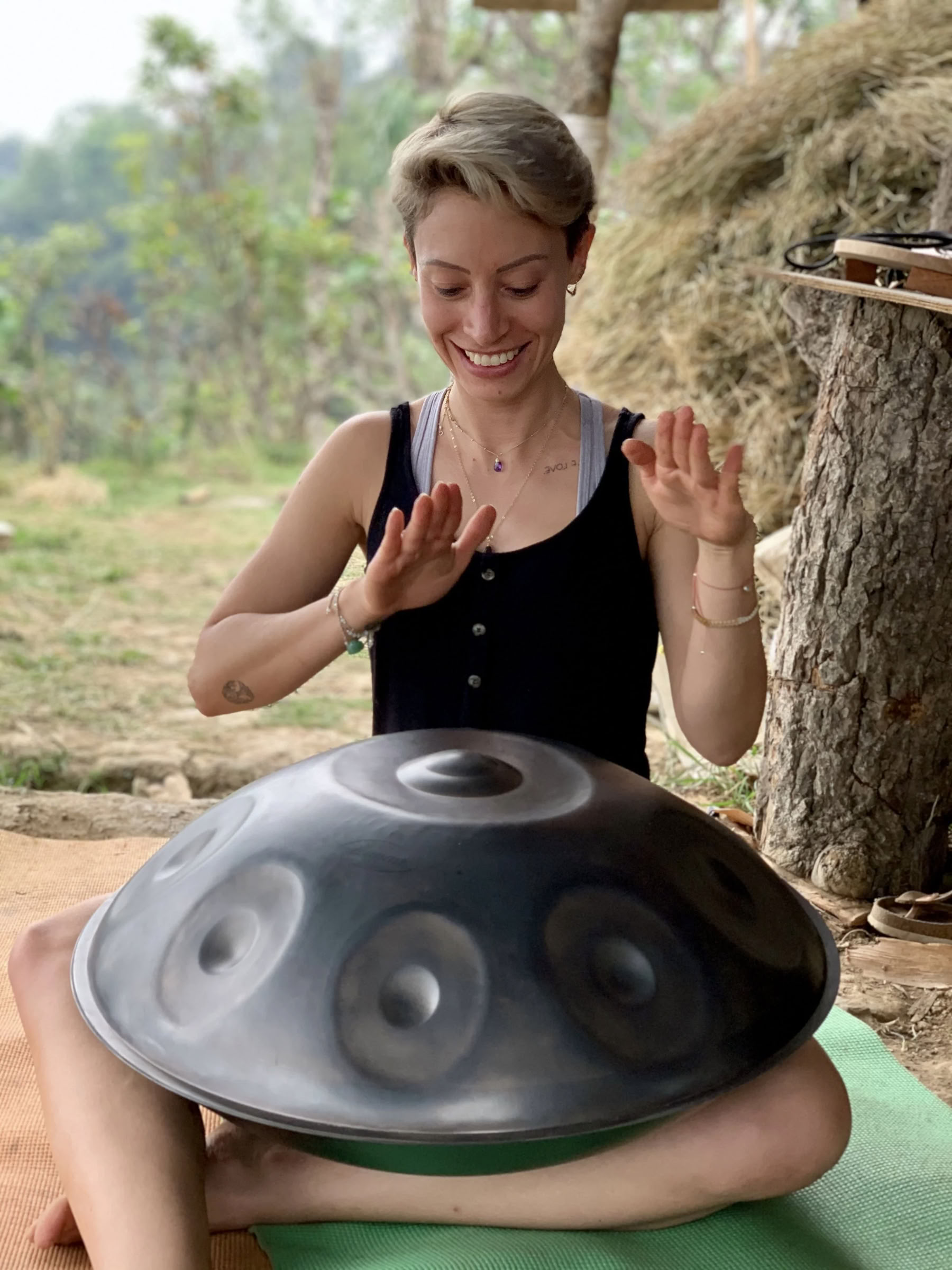 Retreat för att lära sig handpan