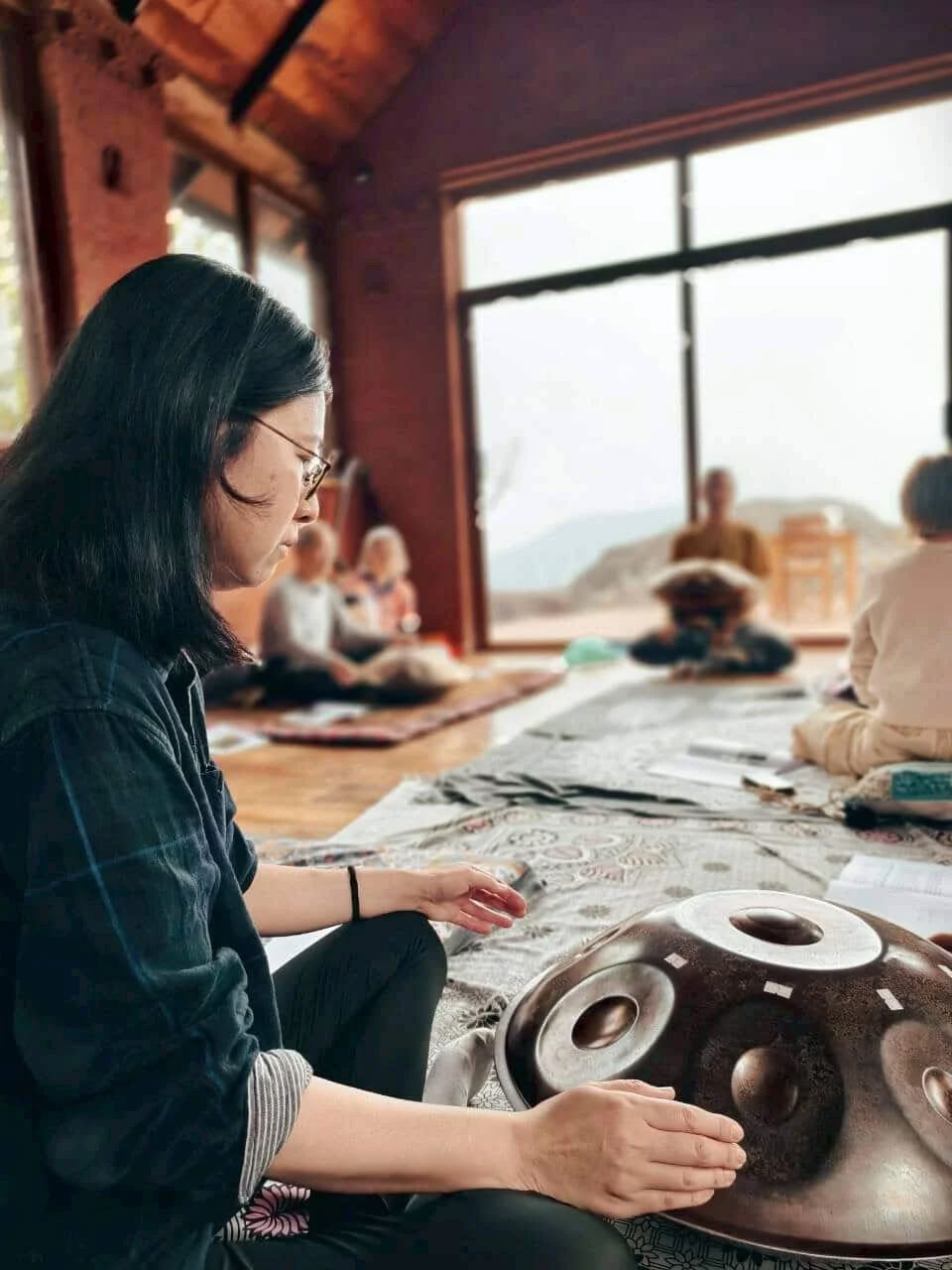 Retreat för att lära sig handpan