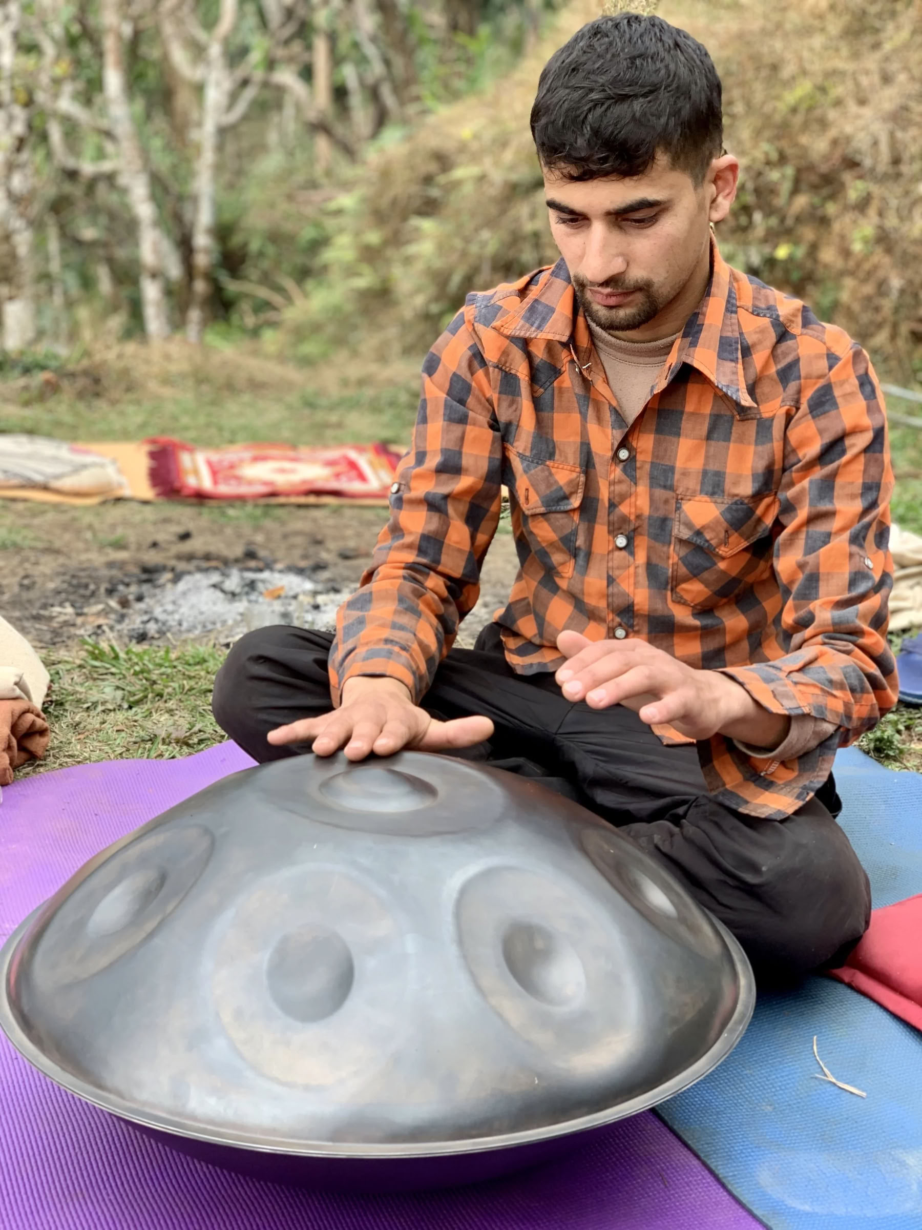 Retreat för att lära sig handpan