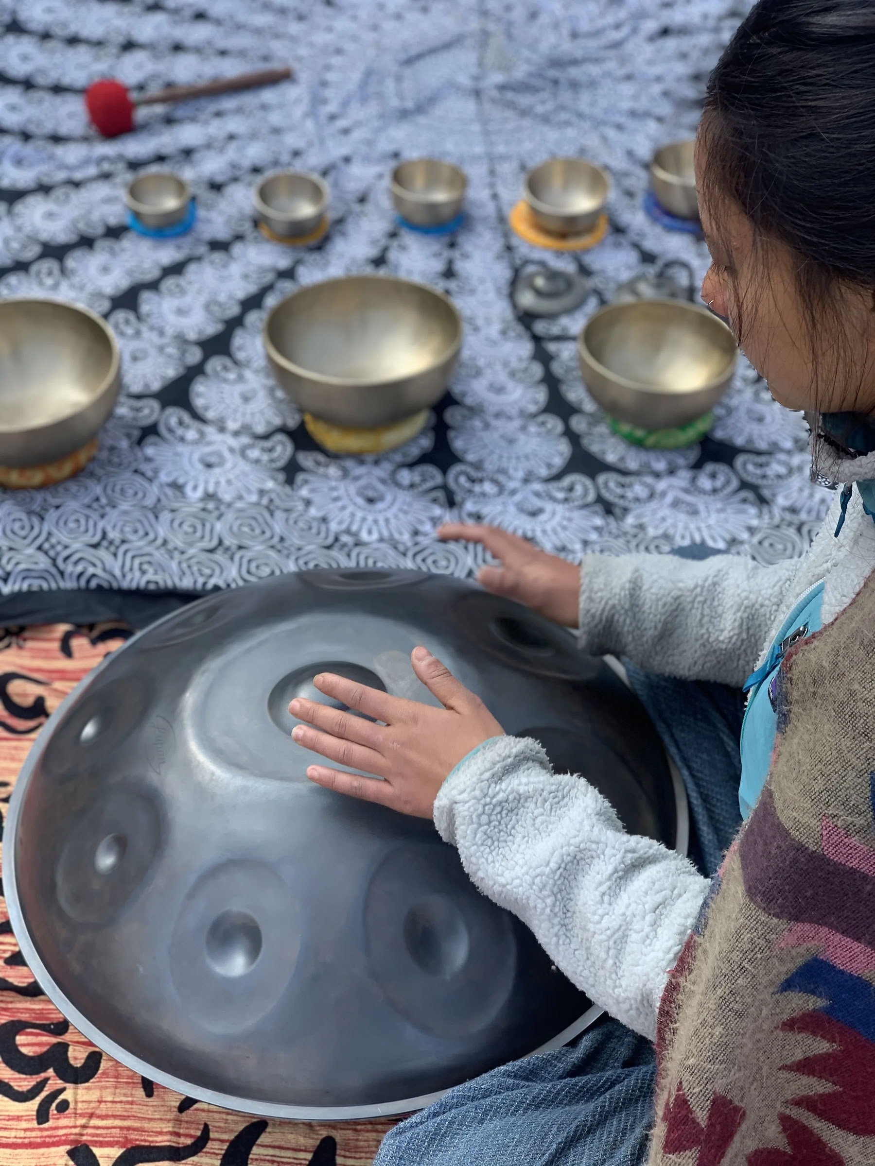 Retreat för att lära sig handpan