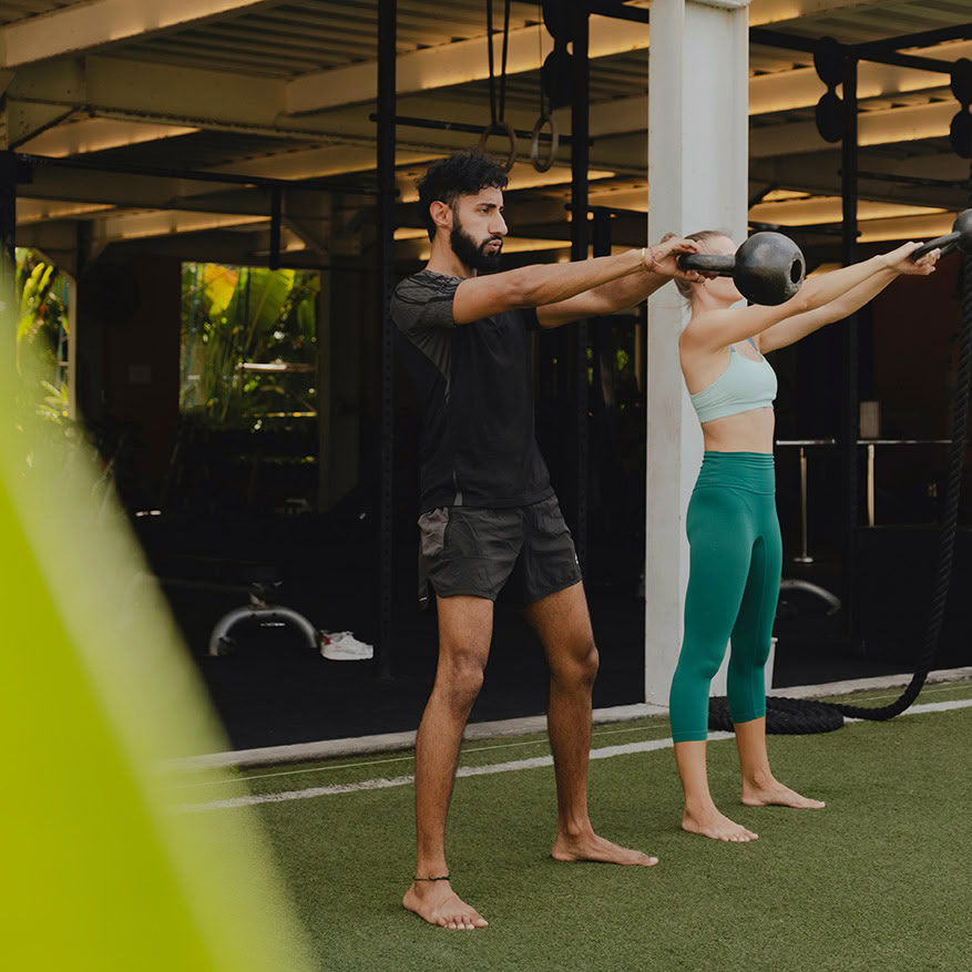 Fitness- och yogaretreat