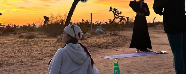 15-dagars RYT200-program i Joshua Tree, Kalifornien