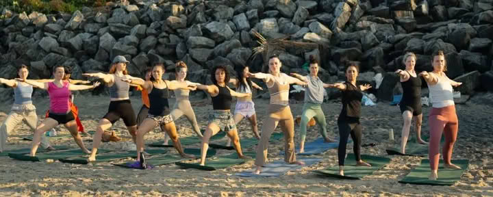 100 timmars yogalärarutbildning i Varkala, Kerala