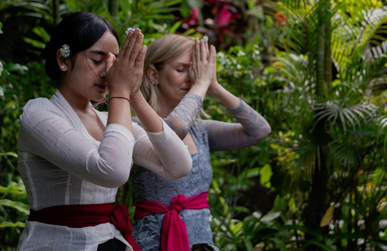 Välmående och meditation i Ubud