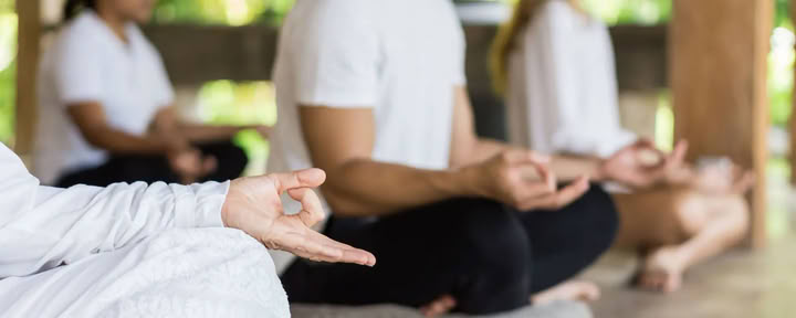 Välmående och meditation i Ubud