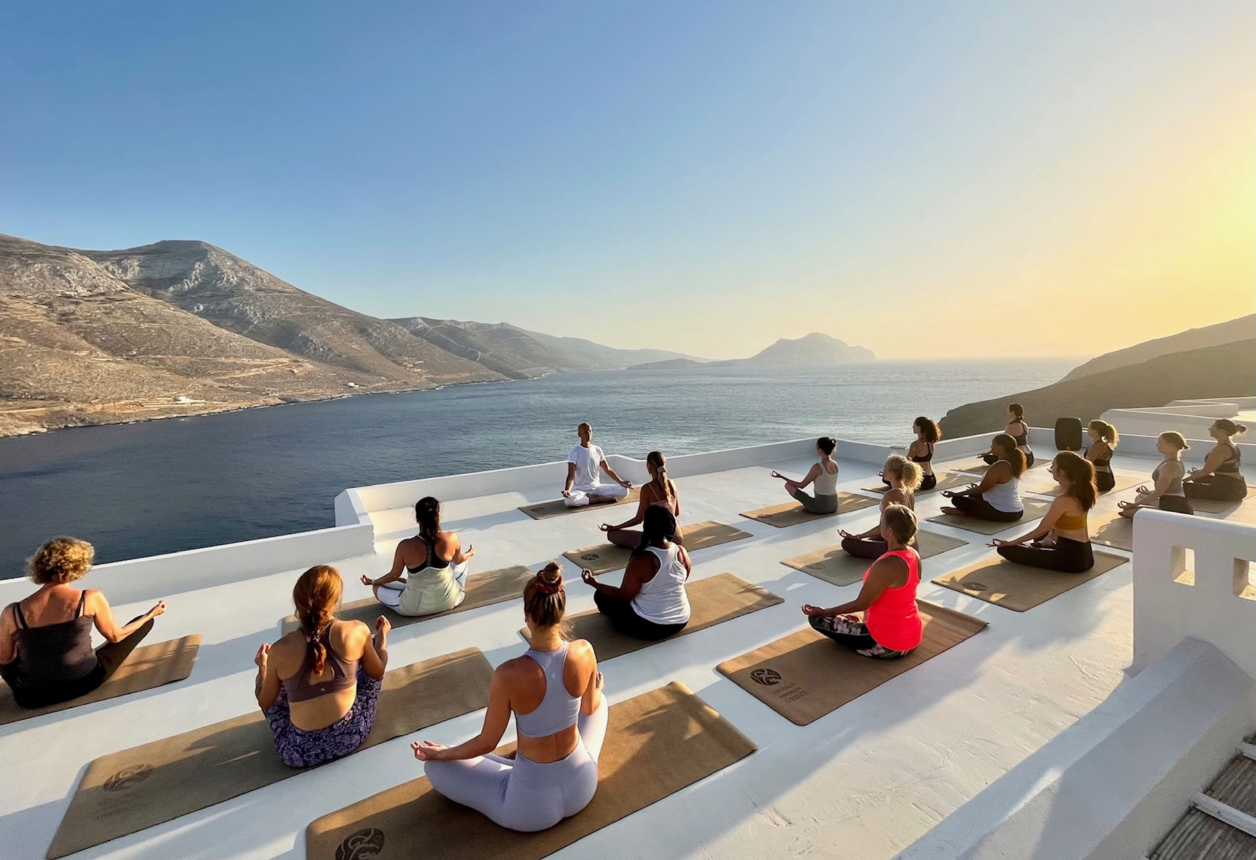 Yoga, meditation och djup återhämtningsretreat på Kreta, Grekland