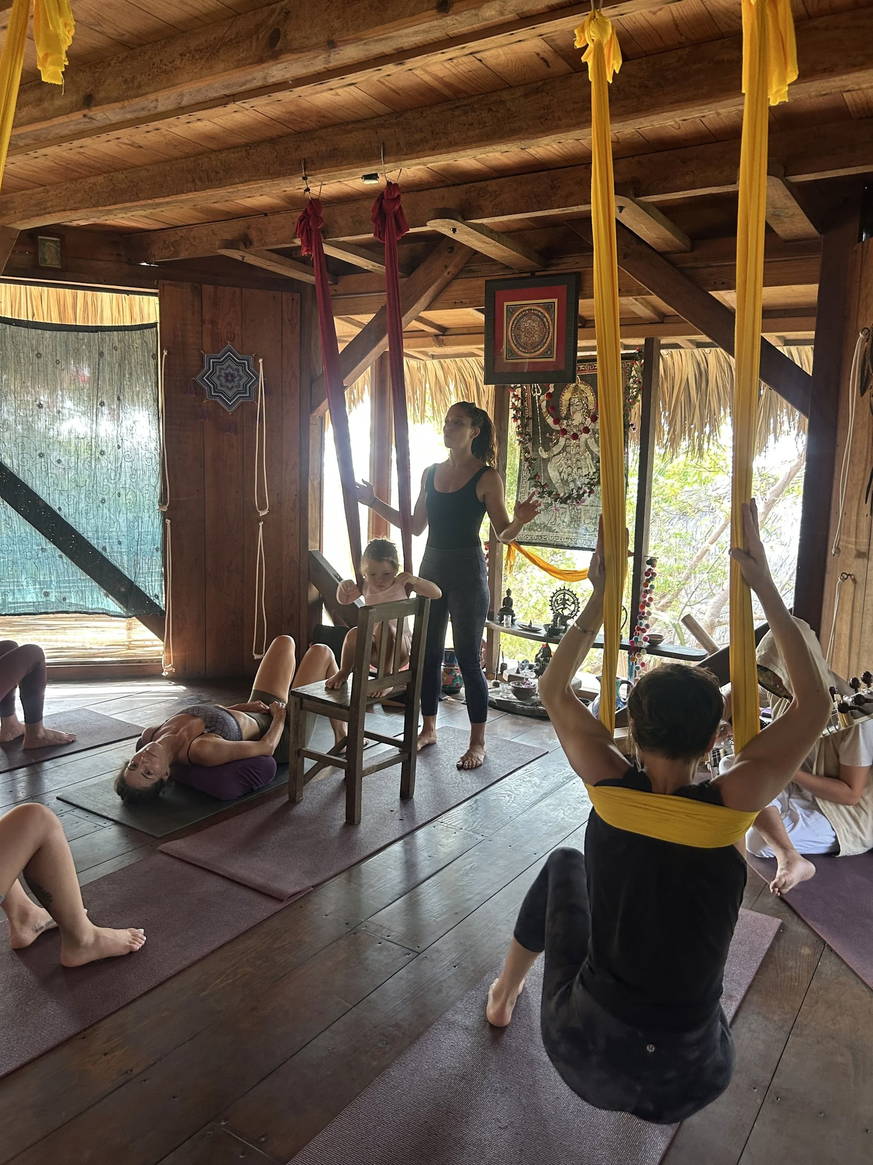 Vandring, yoga och andlig utforskning