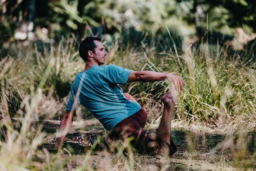 Frid i det vilda: yoga-, konst- och naturretreat