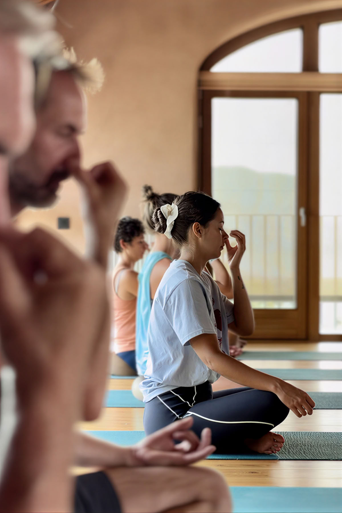 Frid i det vilda: yoga-, konst- och naturretreat