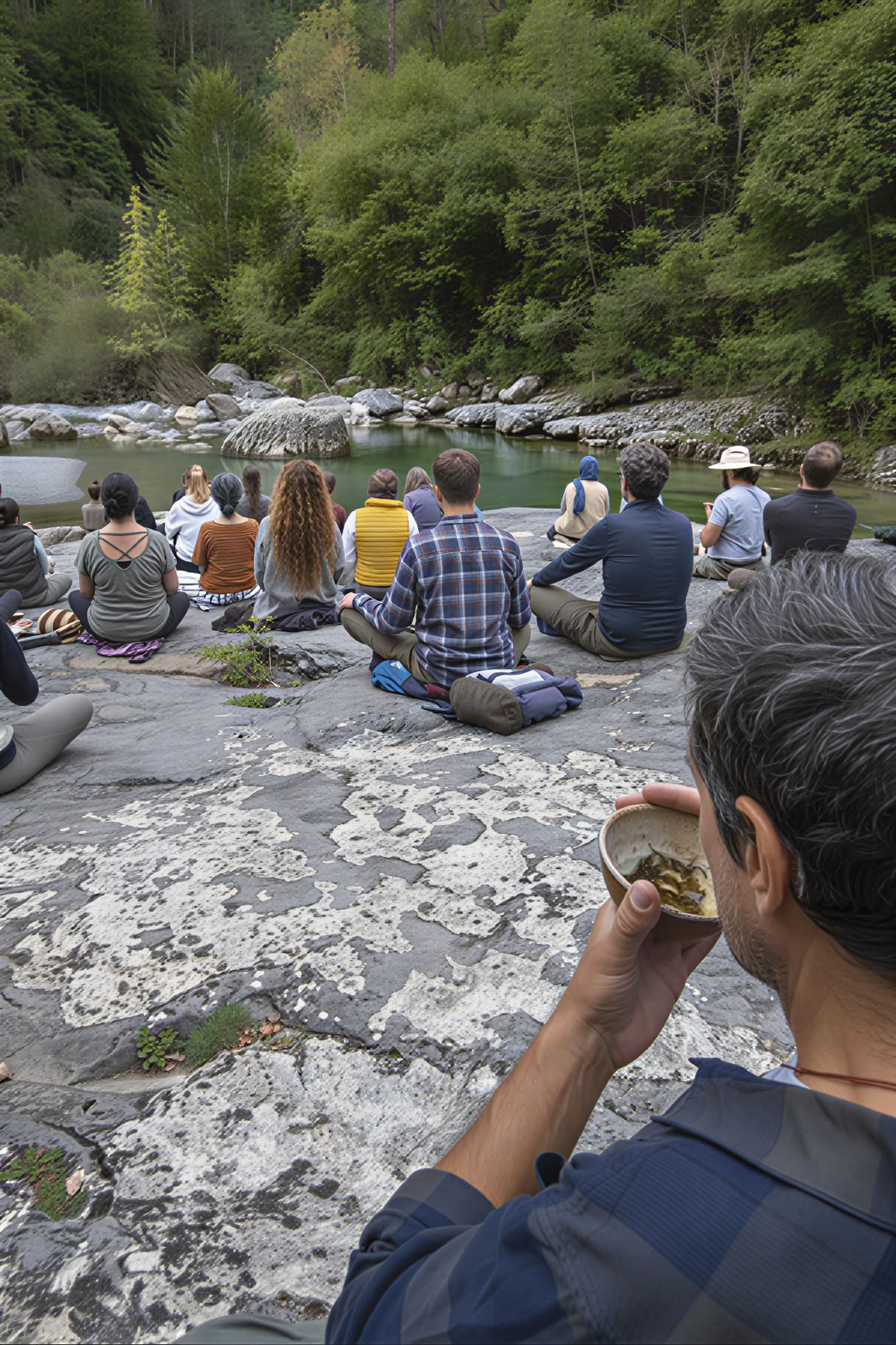 Zen- och teretreat med Wu De