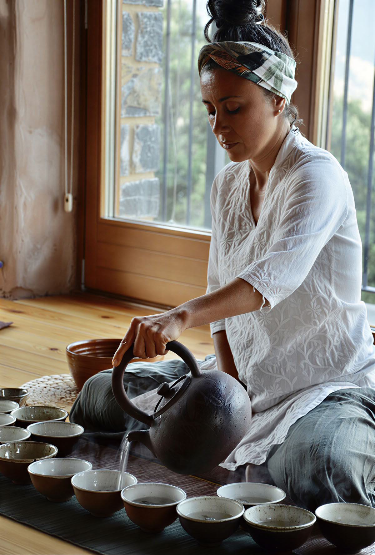 Skogsbad: yoga-, konst- och naturretreat
