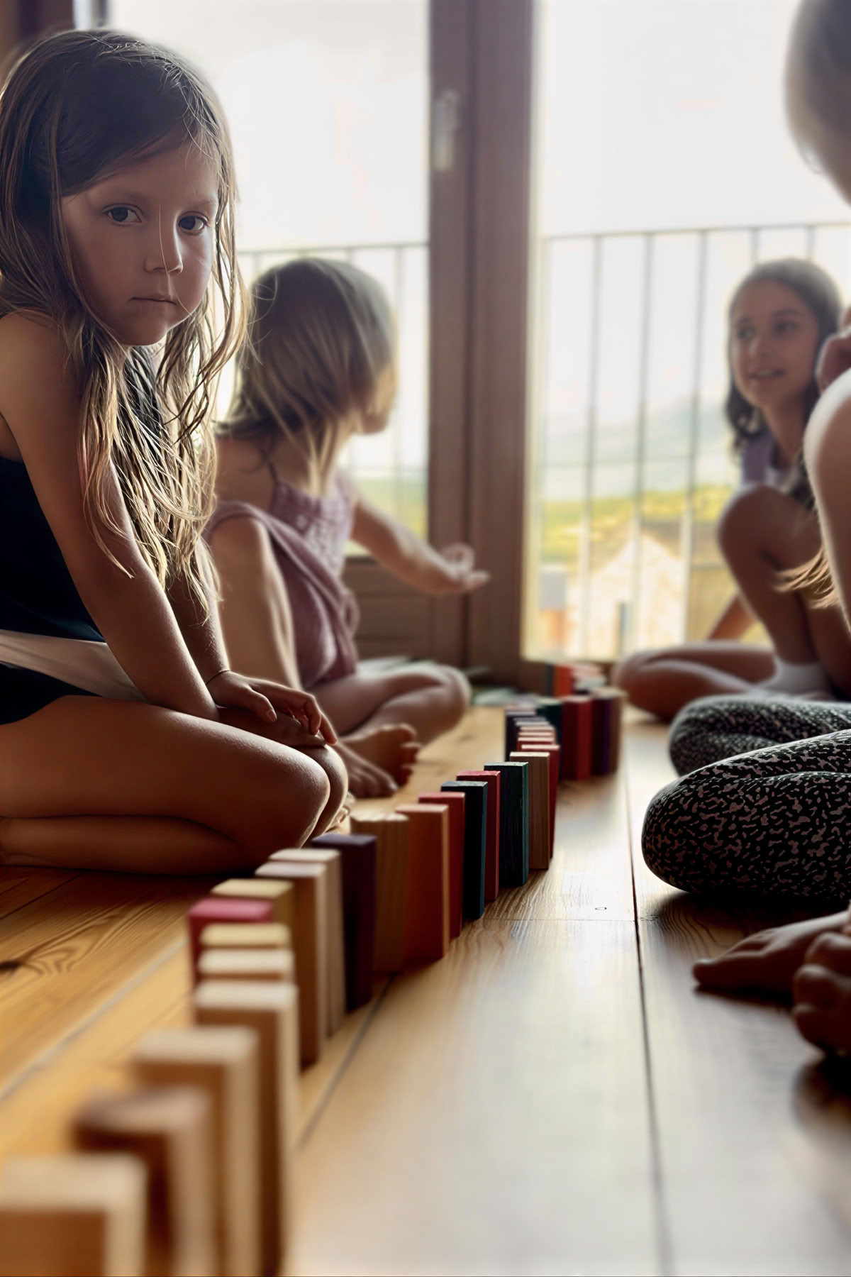Familjesemestrar: yoga, mindfulness, konst och natur