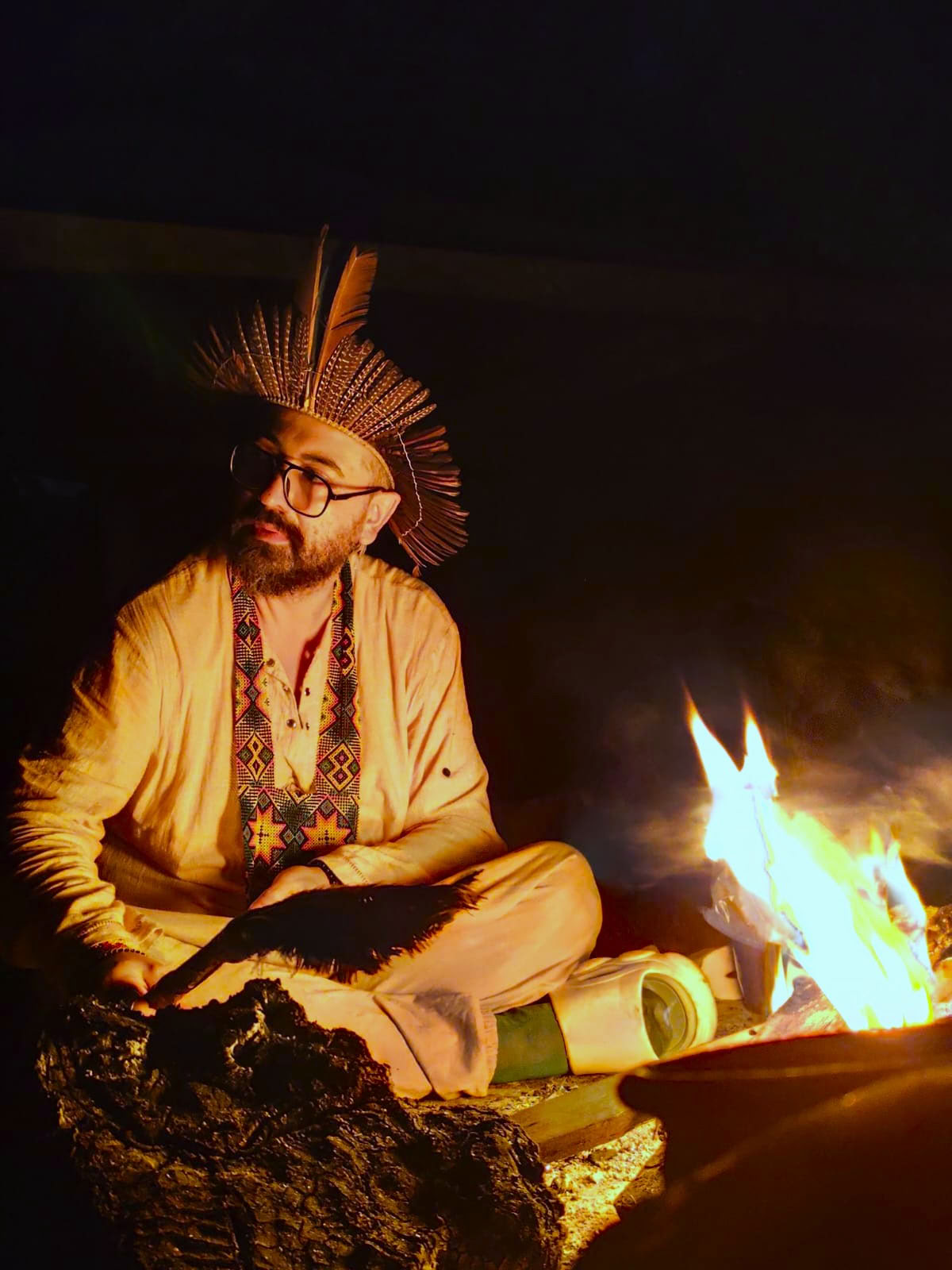 14-dagars ayahuascaretreat med Flow Brazil Yoga / meditation och massage